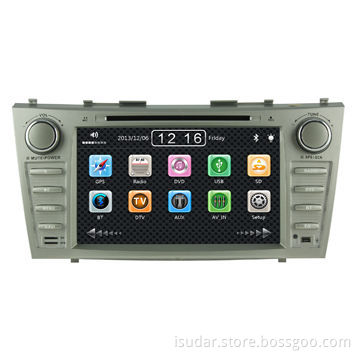 Car DVD player for Toyota Camry 2007-2011, NAV/CD/MP3/DVD/USB/SD/BT, with 8" TFT Monitor